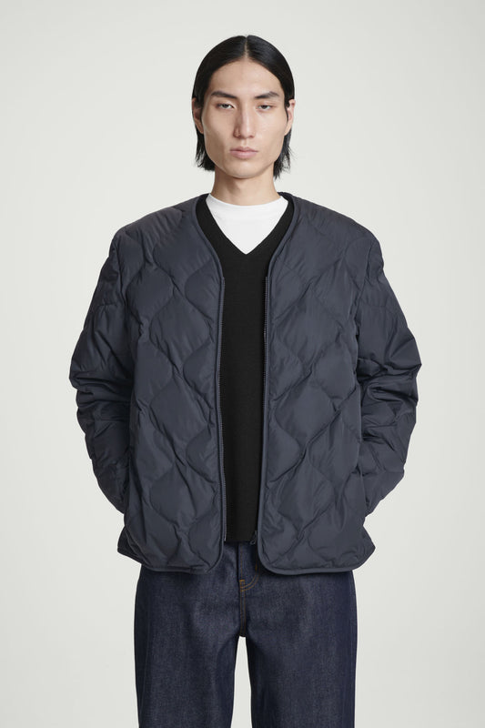 QUILTED DOWN LINER JACKET
