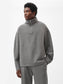 Wool Jersey Half-Zip Sweater