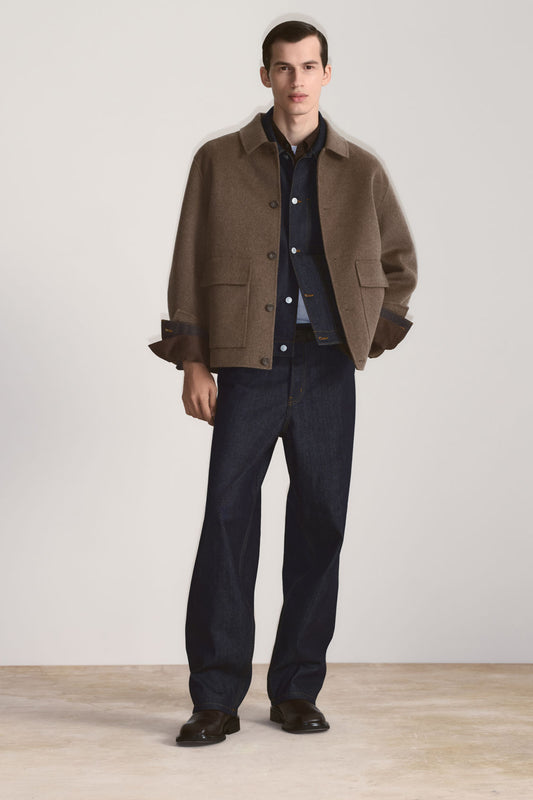 DOUBLE-FACED WOOL JACKET